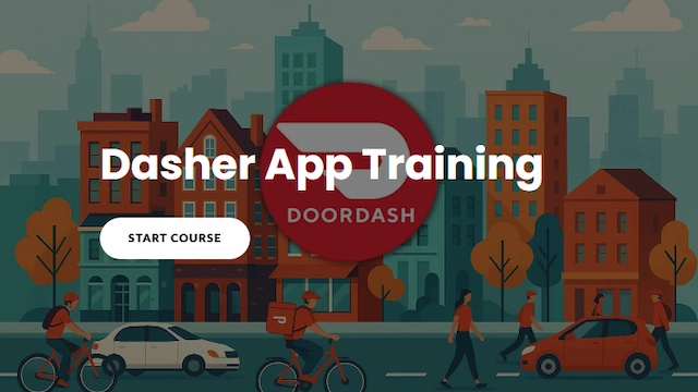 DoorDash's Dasher app training in Rise